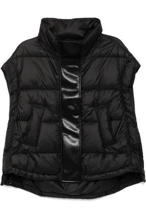 B+AB Gilet matelassé à ourlet plus long au dos