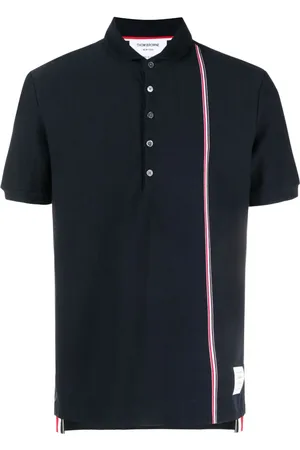 Thom Browne Polo à bande tricolore
