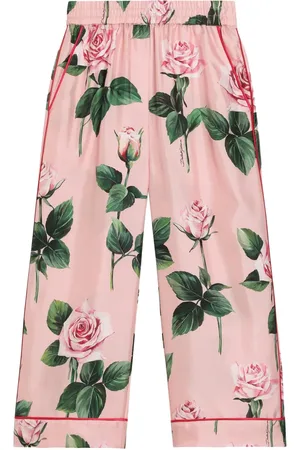 Dolce & Gabbana Pantalon à fleurs