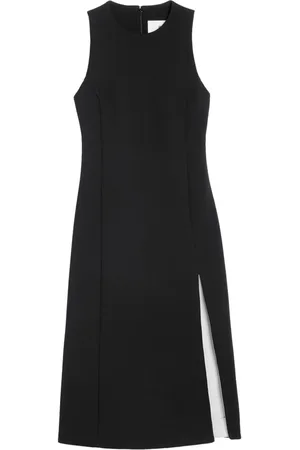 Ami Robe mi-longue à design sans manches