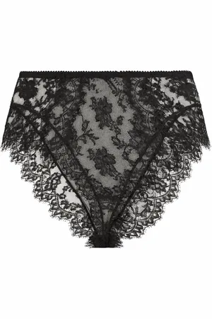 Dolce & Gabbana Culotte en dentelle à taille haute