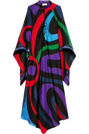 Puccini Caftan à imprimé Marmo