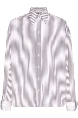 Dolce & Gabbana Chemise en popeline à rayures