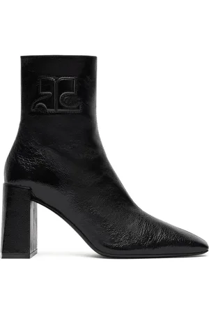 Courrèges Bottines Helena 70 mm en cuir