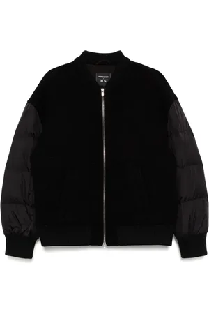 CROQUIS Veste bomber à ourlet nervuré