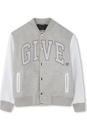 Givenchy Veste bomber à logo imprimé