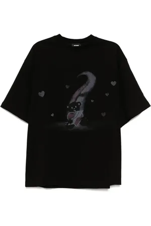 We11 Done T-shirt à imprimé graphique