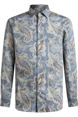 Etro Chemise à imprimé cachemire