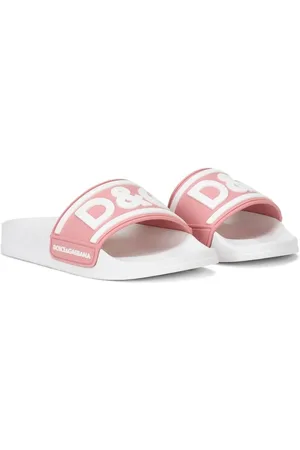 Dolce & Gabbana Claquettes à logo imprimé