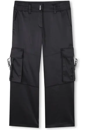 Givenchy Pantalon en satin à poches cargo