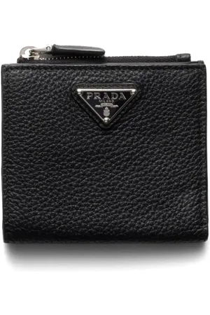 Prada Petit portefeuille en cuir