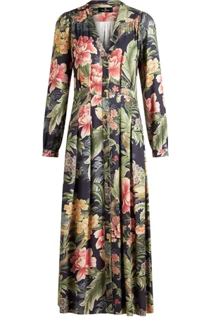 Etro Robe-chemise à fleurs