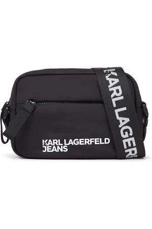 Karl Lagerfeld Sacoche à logo imprimé