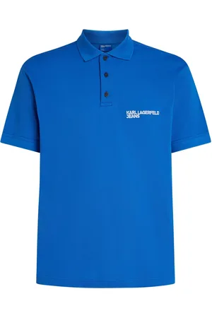 Karl Lagerfeld Polo à logo brodé
