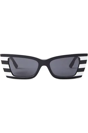 Jimmy Choo Lunettes de soleil à monture papillon