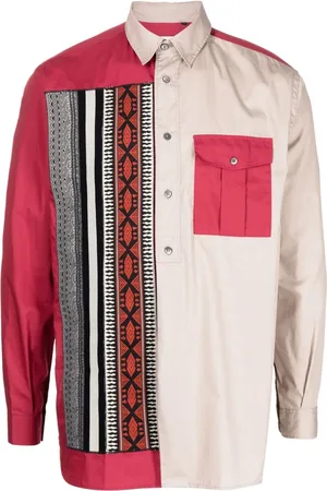 Ports V Chemise à imprimé géométrique