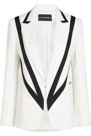 Karl Lagerfeld Blazer KL Studio à design contrastant