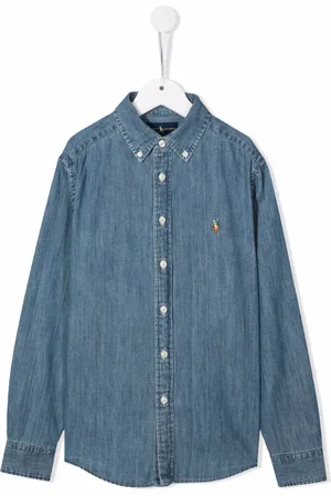 Ralph Lauren Chemise à logo brodé
