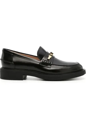 Gianvito Rossi Mocassins en cuir à boucles