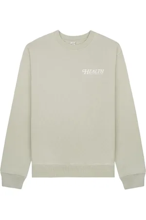 Sporty & Rich Pull en coton à logo 60s Health imprimé