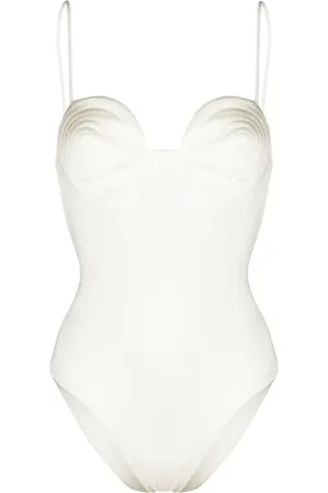 Noire Swimwear Maillot de bain à encolure ronde