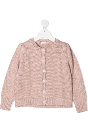 Il gufo Cardigan à bords nervurés