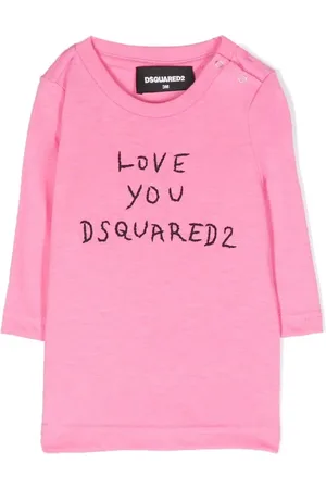 Dsquared2 T-shirt en coton à logo brodé
