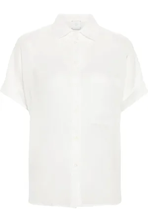 ELEVENTY Chemise en coton à effet de transparence