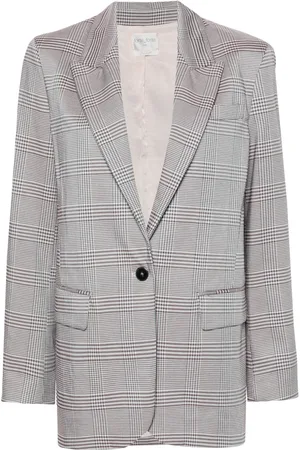 FORTE FORTE Blazer à carreaux