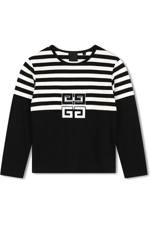 Givenchy T-shirt rayé à appliqué 4G