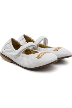 Moschino Ballerines à logo brodé