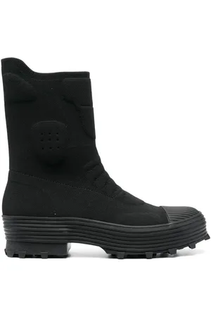 Camper Bottines Traktori à détails matelassés