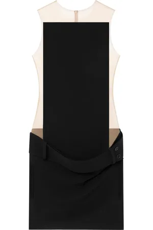 Courrèges Robe courte Illusion