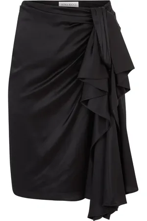 Nina Ricci Jupe asymétrique à détail de nœud