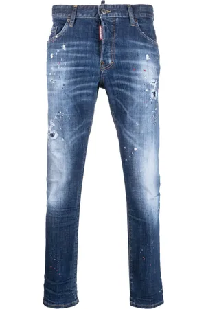 Dsquared2 Jean à effet usé