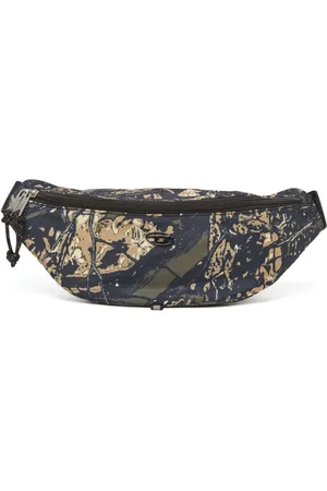 Diesel Sac banane à imprimé graphique