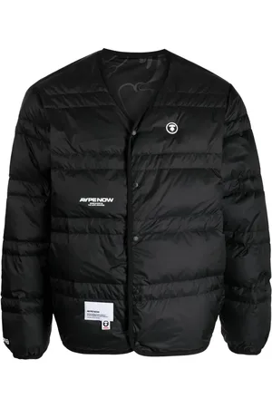 A Bathing Ape Veste matelassée à design réversible
