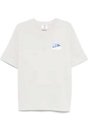 Casablanca T-shirt à patch logo