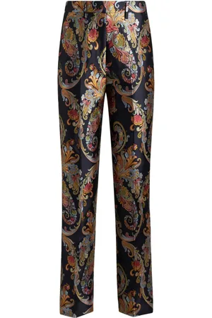 Etro Pantalon court à motif cachemire