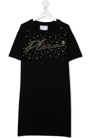 Philipp Plein Robe à logo brodé