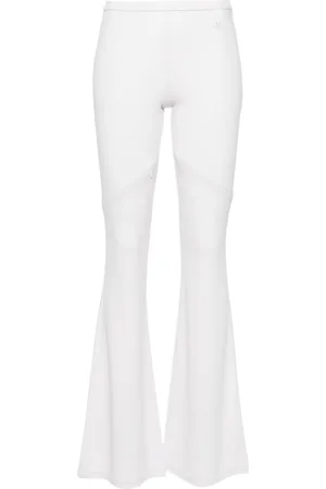 Courrèges Pantalon Ellipse à coupe évasée