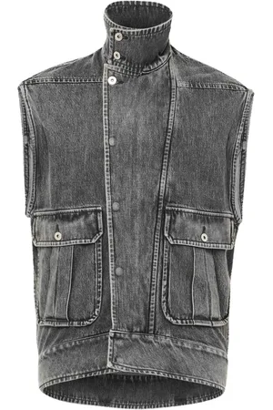 J.W.Anderson Gilet en jean à col montant