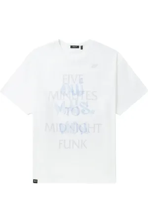 FIVE CM T-shirt en coton à slogan imprimé