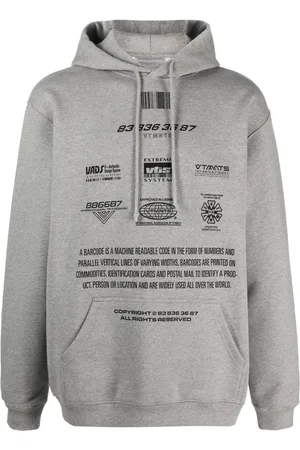 VTMNTS Hoodie Movie Barcode Definition en coton