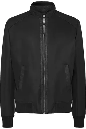 BILLIONAIRE Veste bomber à logo embossé