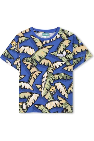 Kenzo T-shirt à imprimé graphique