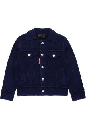 Dsquared2 Veste boutonnée à col italien