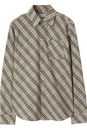 Burberry Chemise en coton à motif Vintage Check