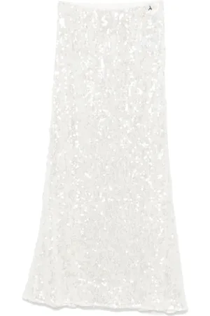 Patrizia Pepe Jupe mi-longue à sequins