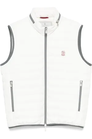 Brunello Cucinelli Gilet à design matelassé